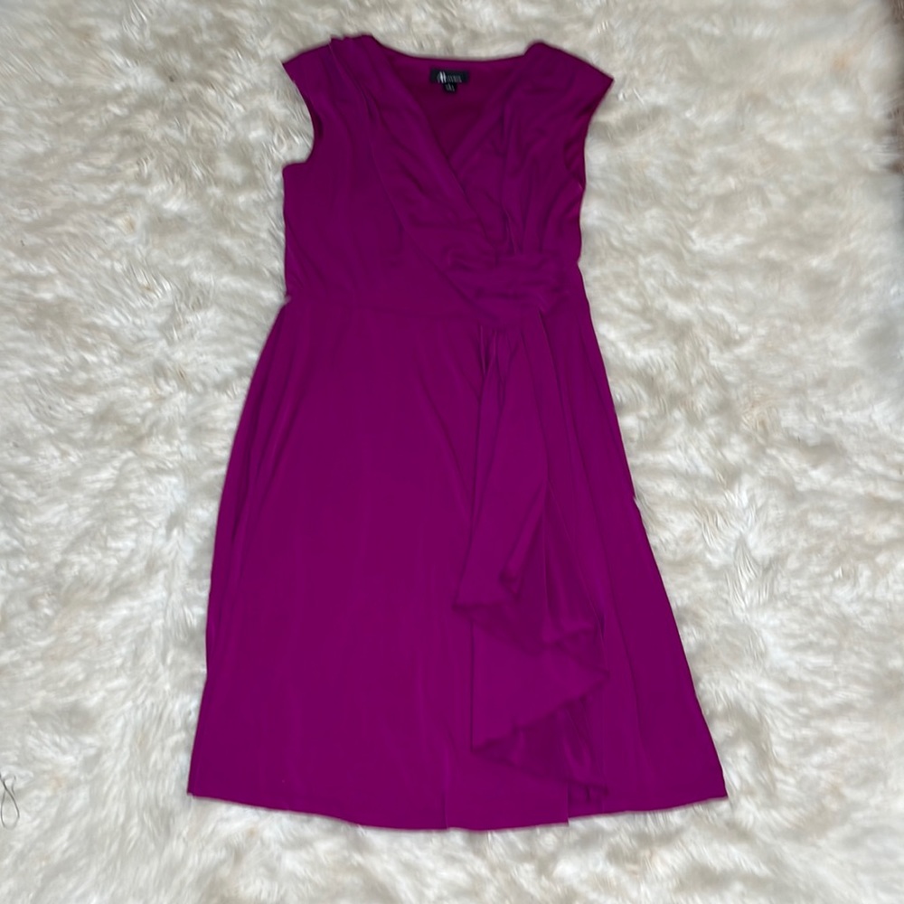 AB Studio Women’s Purple dress size large
